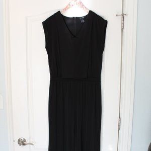 U-Knit Black Wide Leg Jumpsuit